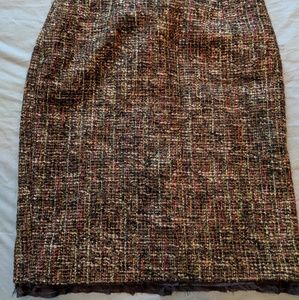 Multi-colored Pencil Skirt